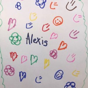 It made by hand it was red and yellow in the paper